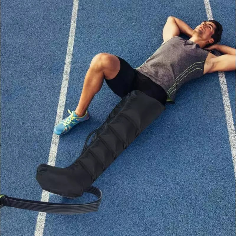 Athlete Equipment 6 Rooms Pneumatic Compression Whole Body Lymphatic Drainage Massage Recovery System Massager Therapy