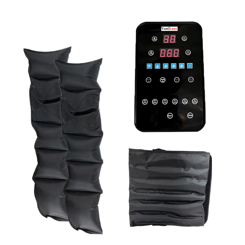 Athlete Equipment 6 Rooms Pneumatic Compression Whole Body Lymphatic Drainage Massage Recovery System Massager Therapy
