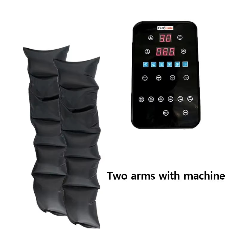 Athlete Equipment 6 Rooms Pneumatic Compression Whole Body Lymphatic Drainage Massage Recovery System Massager Therapy