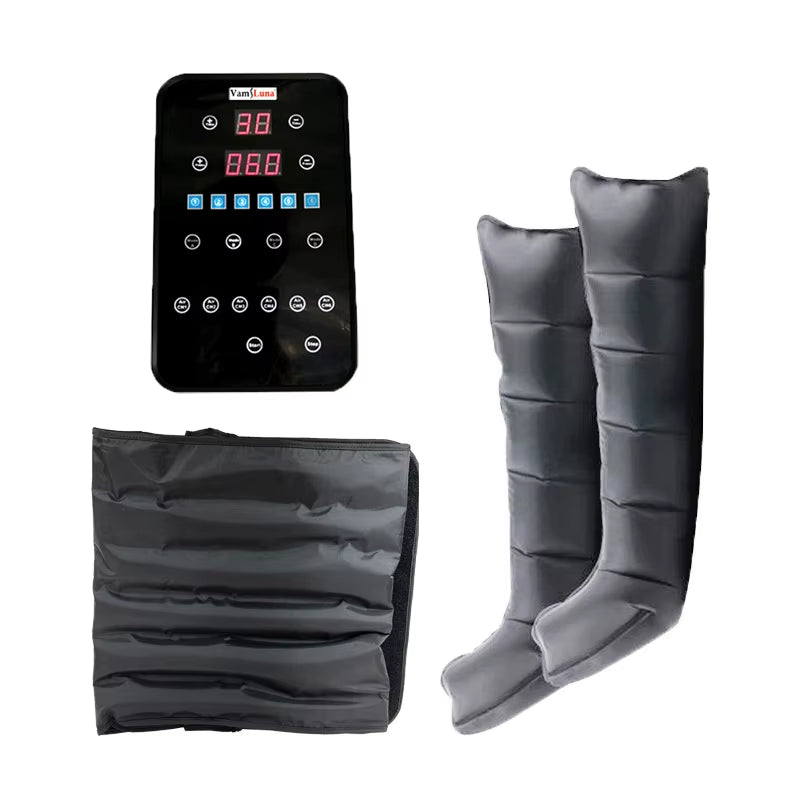 Athlete Equipment 6 Rooms Pneumatic Compression Whole Body Lymphatic Drainage Massage Recovery System Massager Therapy